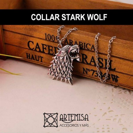Collar Stark Wolf